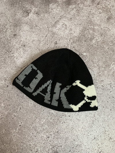 Pre-owned Oakley X Vintage Oakley Skull Hat In Black