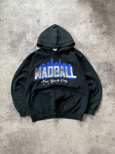 Pre-owned Vintage Madball New York City Hoodie In Black