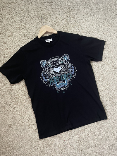 Pre-owned Kenzo T Shirt In Black