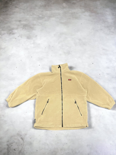 Pre-owned Fjallraven X Outdoor Life Vintage Fjallraven Fleece Jacket In Yellow