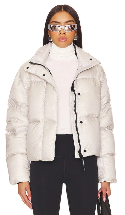 Canada Goose Cypress Cropped Puffer In Grey