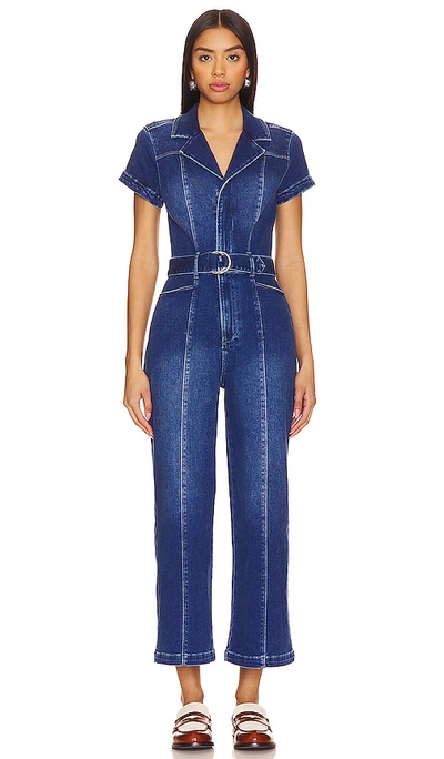Paige Anessa Jumpsuit In Blue