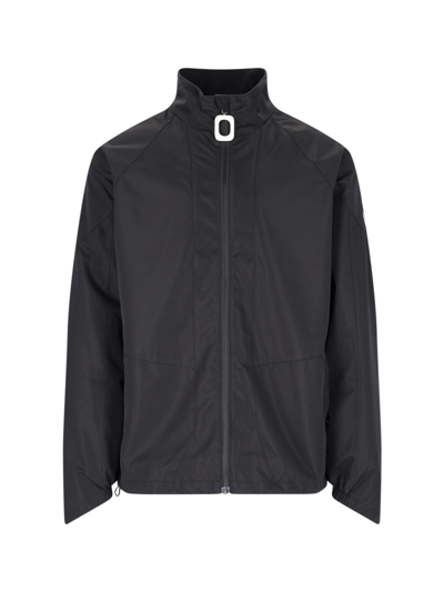 Jw Anderson Logo Sporty Jacket In Black  