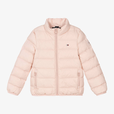Tommy Hilfiger Babies' Girls Light Pink Down Padded Jacket
