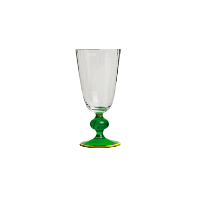 La Doublej Perfetto Wine Glass In Green