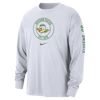 Nike Oregon Max90  Men's College Long-sleeve T-shirt In White
