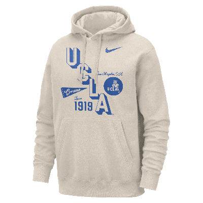 Nike Ucla Club  Men's College Hoodie In Brown