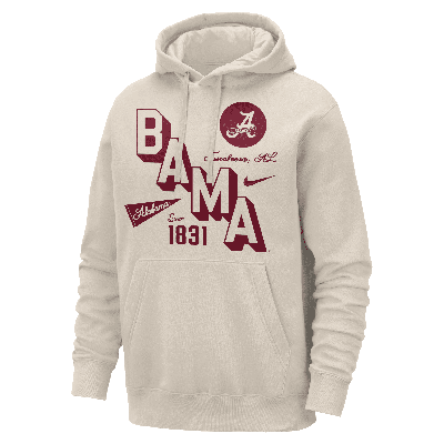 Nike Alabama Club  Men's College Hoodie In Brown