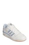 Adidas Originals Forum Low Sneaker In Cloud White/wonder Blue