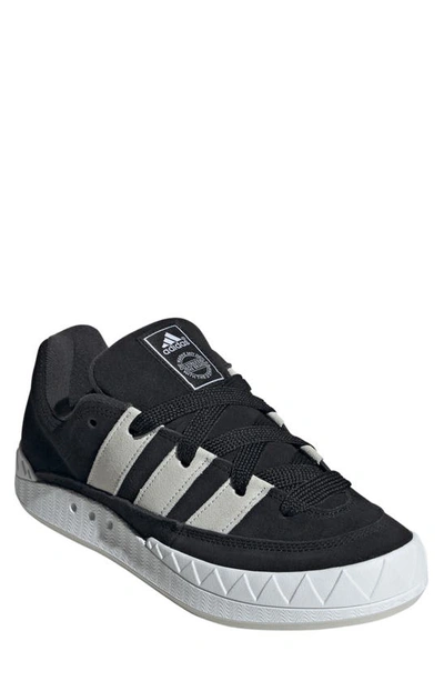 Adidas Originals Adimatic Trainer In Black/ Crystal/ Carbon