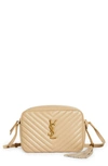 Saint Laurent Lou Camera Bag In Avorio/gold