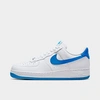 Nike Men's Air Force 1 '07 Shoes In White/photo Blue/white