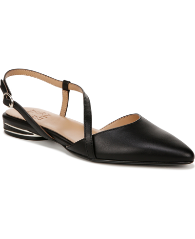 NATURALIZER WOMEN'S HAWAII CLOSED POINTED TOE SLINGBACK FLATS