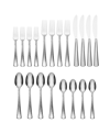 Oneida Etta 20 Piece Everyday Flatware Set, Service For 4 In Metallic And Stainless
