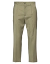 Costumein Man Pants Military Green Size 32 Virgin Wool In Green