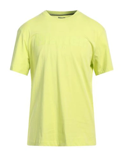 Blauer Man T-shirt Acid Green Size 3xl Cotton