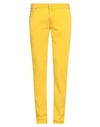 Jacob Cohёn Man Pants Marigold Size 31 Cotton, Elastane In Yellow