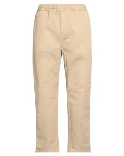 Carhartt Man Pants Sand Size M Organic Cotton In Wall