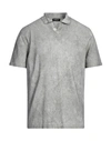 Dondup Man Sweater Grey Size 40 Cotton In Grey
