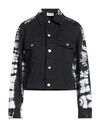 P.a.r.o.s.h P. A.r. O.s. H. Woman Denim Outerwear Black Size L Cotton In Black