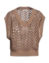 Brunello Cucinelli Knit In Beige