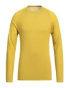 Majestic Filatures Man Sweater Mustard Size M Cashmere In Yellow