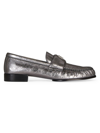 GIVENCHY WOMEN'S 4G LOAFERS IN LAMINATED LEATHER