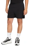 Nike French Terry Shorts In Black/ Black