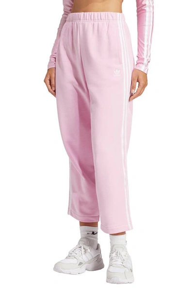 Adidas Originals Lifestyle French Terry Pants In True Pink