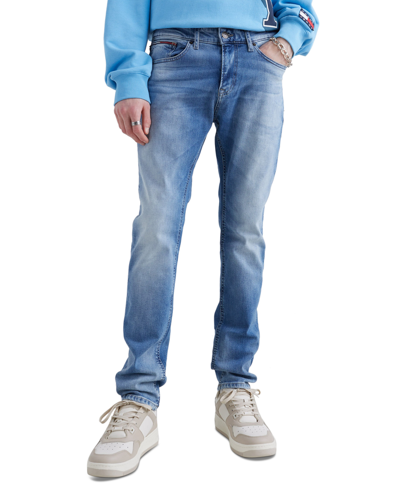Tommy Hilfiger Men's Scanton Slim-fit Stretch Denim Jeans In Wilson Light Blue