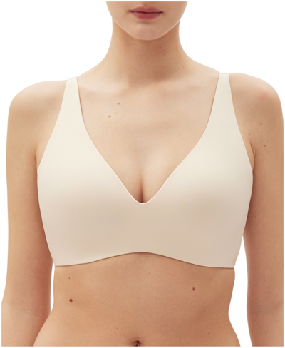 Gap Wireless T-shirt Bra In Pale Warm Pink