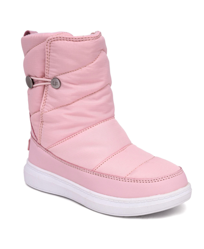 London Fog Kids' Big Girls Bella Cold Weather Boots In Pink-q