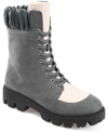 Journee Collection Collection Women's Tru Comfort Foam Elinor Bootie In Gray