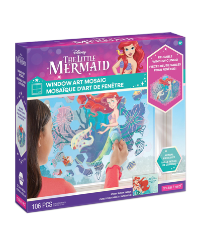 Make It Real Window Art Mosaic- Little Mermaid Classic In Multi