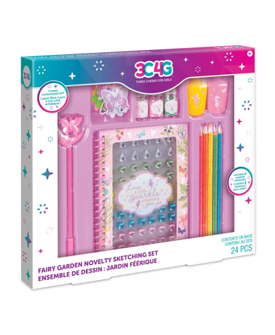 Make It Real Fairy Garden Novelty Sketching Set In Multi