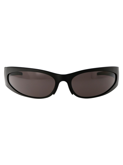 Balenciaga Sunglasses In 002 Grey Grey Grey