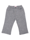 IL GUFO HERRINGBONE COTTON TROUSERS