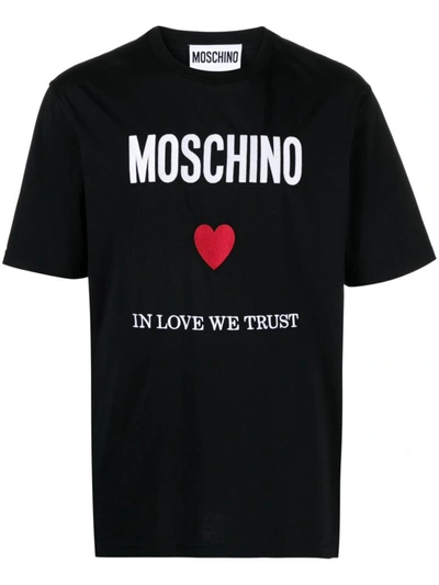 MOSCHINO MOSCHINO T-SHIRTS AND POLOS