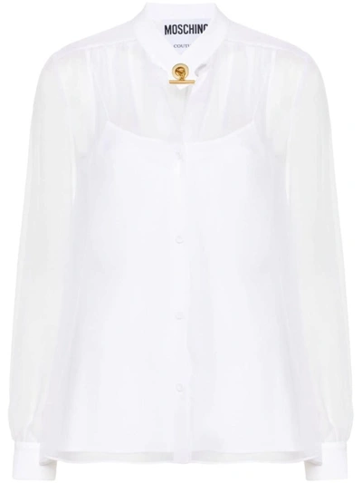Moschino Top In White