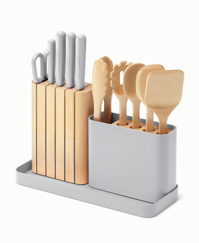 CARAWAY STAINLESS STEEL 14 PIECE KNIFE AND UTENSIL SET