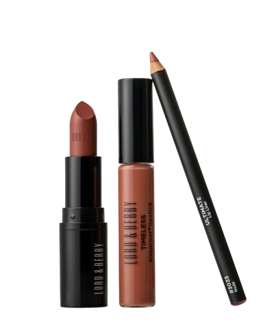 Lord & Berry Perfect Nude Makeup Kit, 3 Piece