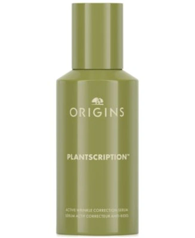 Origins Plantscription Active Wrinkle Correction Serum In No Color