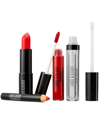 LORD & BERRY HOLIDAYS RED LIPS MAKEUP KIT, 4 PIECE