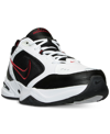 Nike Air Monarch Iv 4e Training Sneaker - Extra Wide Width In White,black-varsity Red