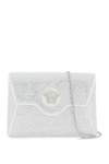 VERSACE LA MEDUSA ENVELOPE CLUTCH WITH CRYSTALS