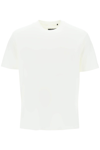Y-3 T-shirt With Tonal Logo In White