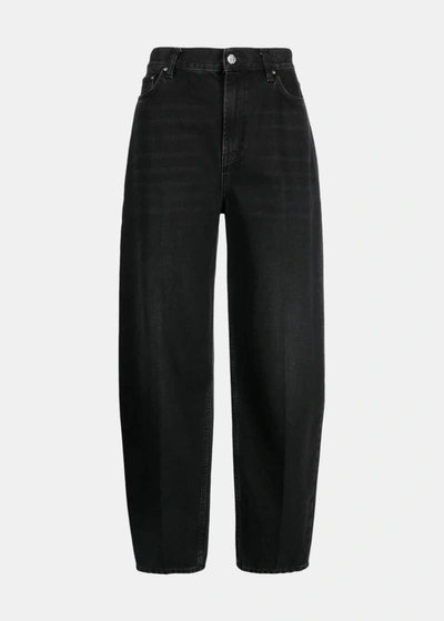 Totême Black Twisted Seam Jeans