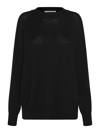 Jil Sander Brushed-finish Jumper In Negro