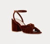 Loeffler Randall Fiamma Ankle Strap Sandal In Red