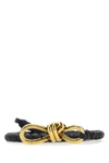 Bottega Veneta Andiamo Knotted-buckle Belt In Black